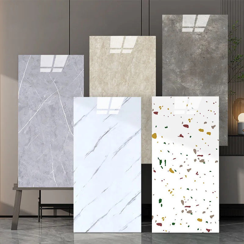 Wall floor tiles Wallpaper Marble pattern Waterproof wall elements