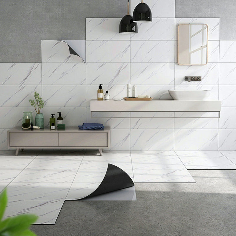 Wall floor tiles Wallpaper Marble pattern Waterproof wall elements