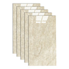 Bathroom mosaic tile marble print peel-and-stick backsplash tile
