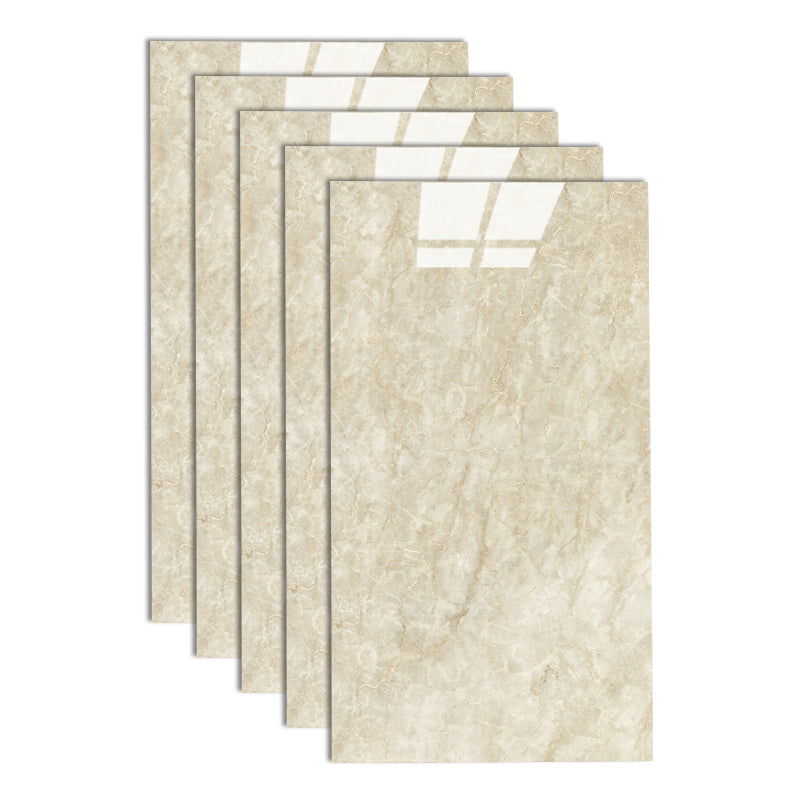 Bathroom mosaic tile marble print peel-and-stick backsplash tile