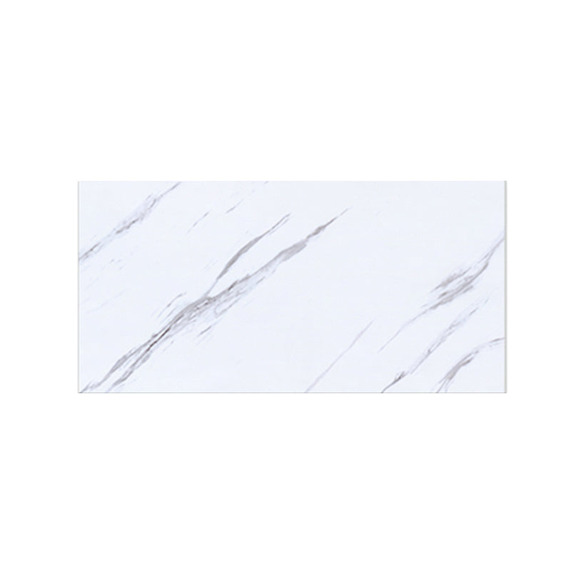 Bathroom mosaic tile marble print peel-and-stick backsplash tile