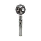 Contemporary handheld shower head with catalyst adjustable shower heads