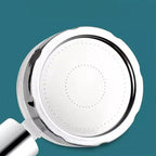 Contemporary handheld shower head with catalyst adjustable shower heads