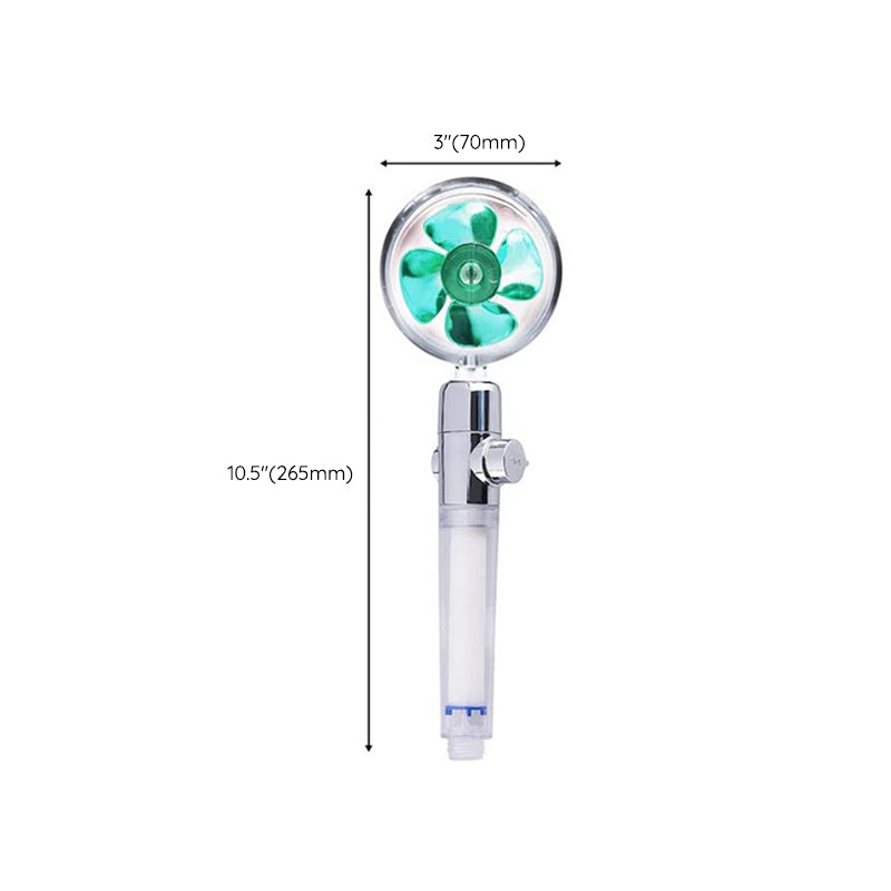 Contemporary handheld shower head with catalyst adjustable shower heads
