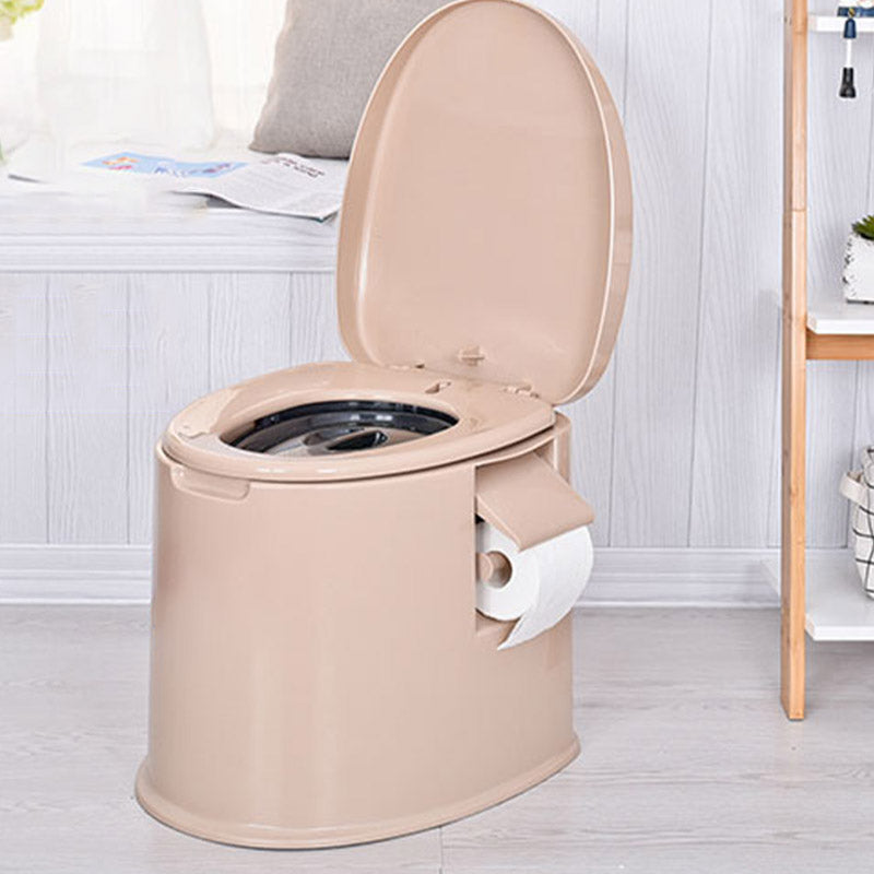 Modern Plastic Floor-Standing Toilet with Soft Close Seat for the Bathroom