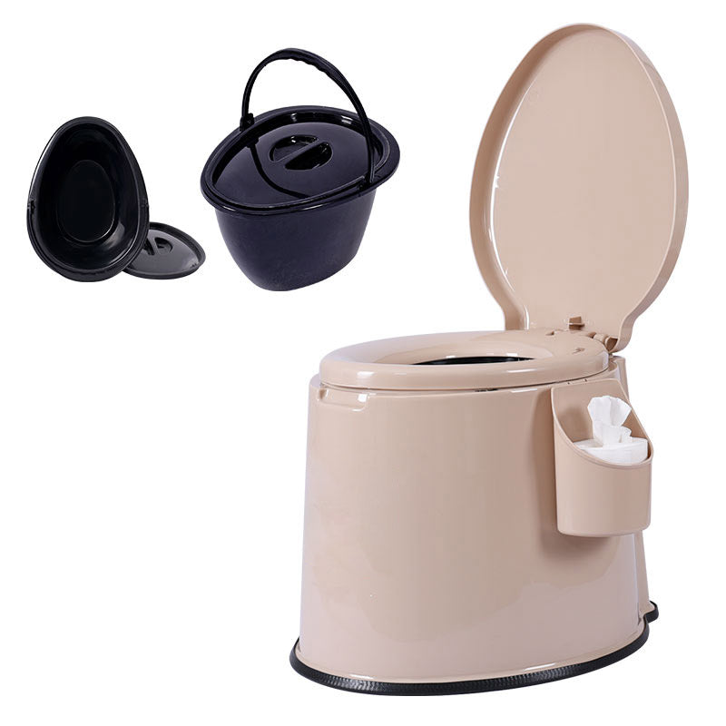 Modern Plastic Floor-Standing Toilet with Soft Close Seat for the Bathroom
