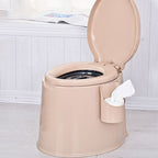 Modern Plastic Floor-Standing Toilet with Soft Close Seat for the Bathroom