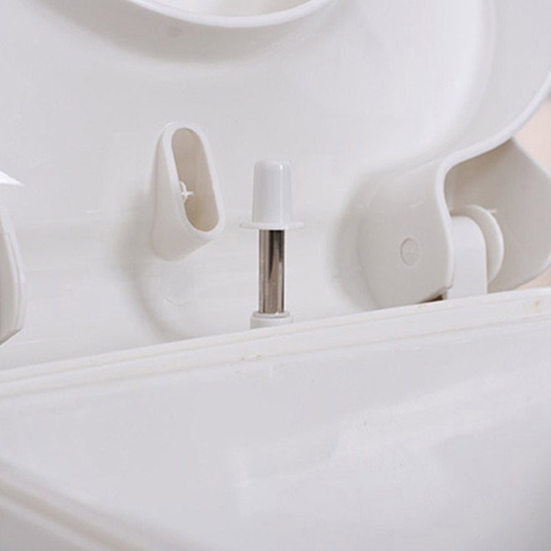 Modern Plastic Floor-Standing Toilet with Soft Close Seat for the Bathroom
