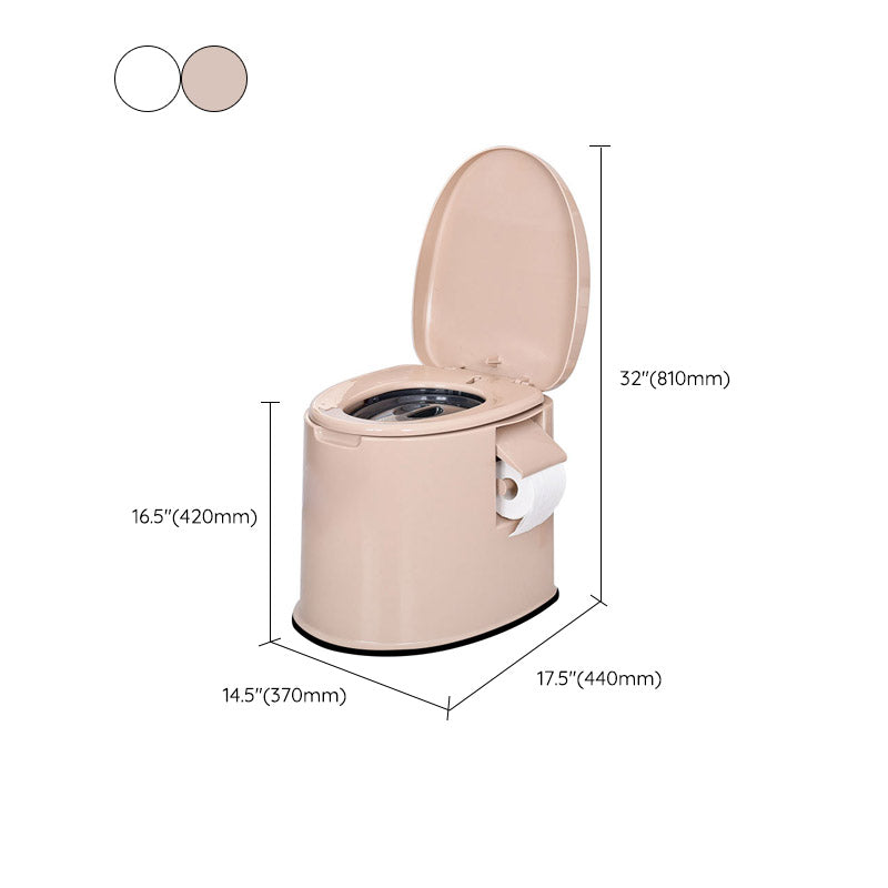 Modern Plastic Floor-Standing Toilet with Soft Close Seat for the Bathroom