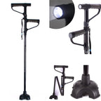 Non-slip Folding Walking Stick With LED Light