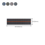 Dark Color Level Loop Carpet Tile Non-Slip Self-Adhesive Indoor Office Carpet Tiles