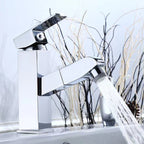 Contemporary Vessel Faucet Pull-Down Faucet with Single Handle