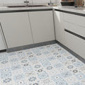 Modern PVC Flooring Peel and Stick Geometric Printed Vinyl Floor Planks