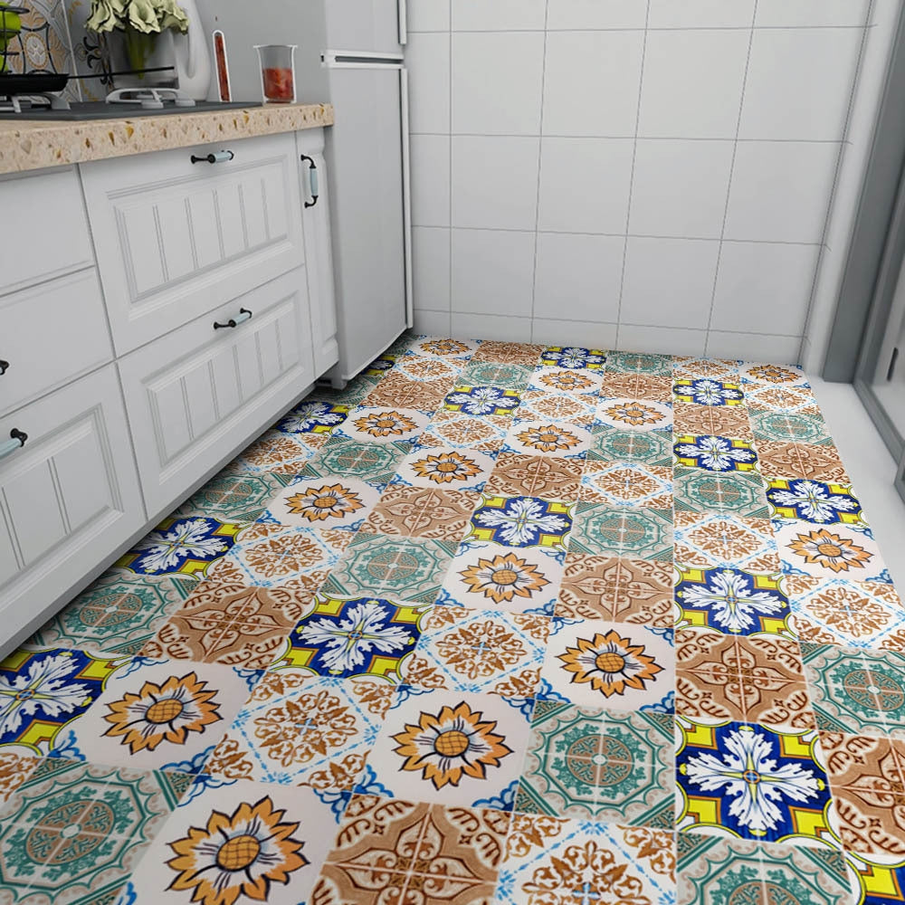 Multi-Tonal Style Vinyl Floor PVC Peel and Stick Vinyl Floor
