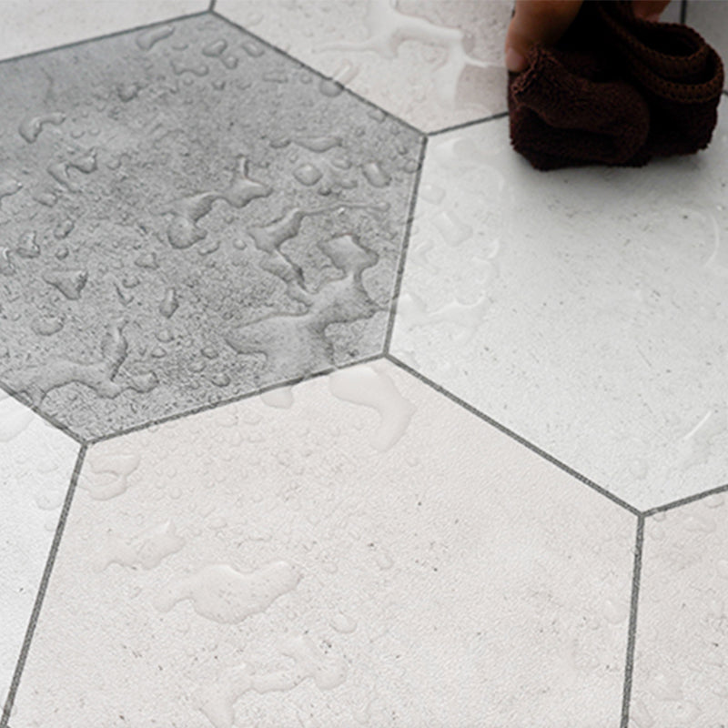 Modern Vinyl Floor Geometrically Printed Peel-and-Stick PVC Flooring