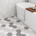 Modern Vinyl Floor Geometrically Printed Peel-and-Stick PVC Flooring