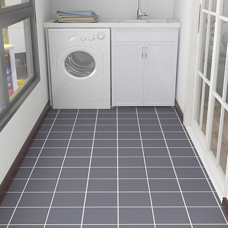 Modern Vinyl Floor Geometric Print Peel and Stick PVC Floor