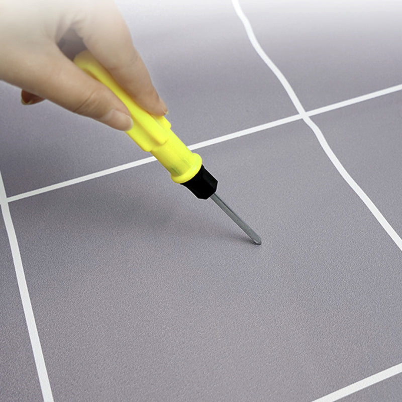 Modern Vinyl Floor Geometric Print Peel and Stick PVC Floor