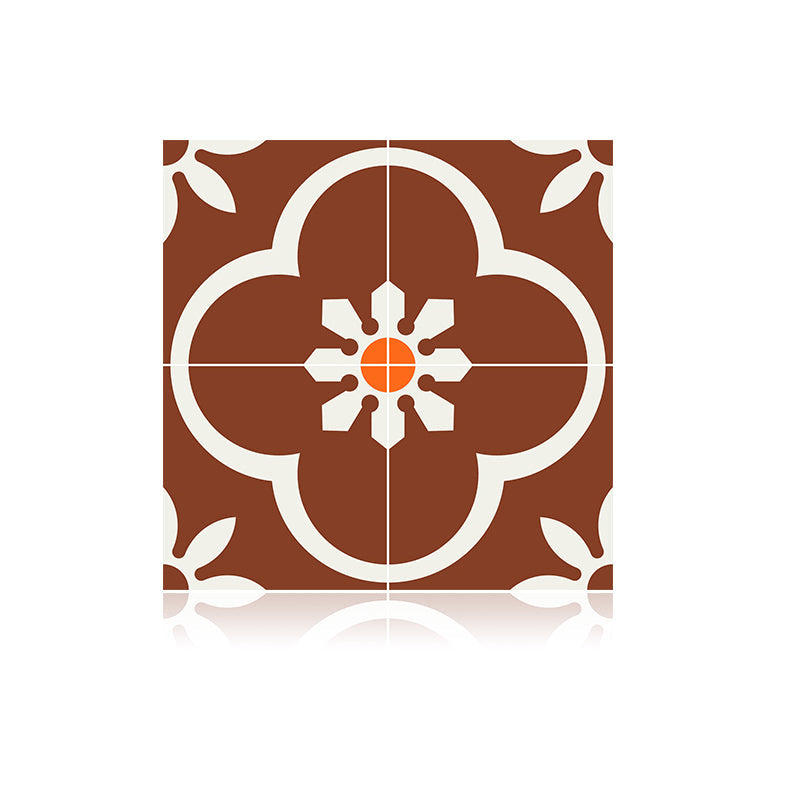 Peel and Stick Vinyl Flooring PVC Sample Vinyl Flooring with Square Edge