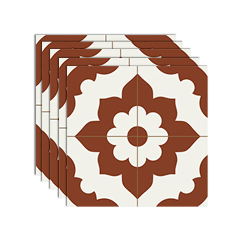 Peel and Stick Vinyl Flooring PVC Sample Vinyl Flooring with Square Edge