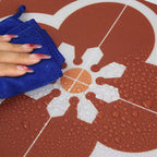 Peel and Stick Vinyl Flooring PVC Sample Vinyl Flooring with Square Edge