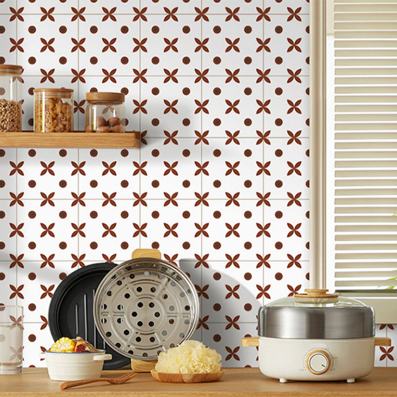Peel and Stick Vinyl Flooring PVC Sample Vinyl Flooring with Square Edge