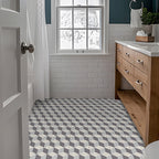 Square Interior Vinyl Flooring Peel and Stick 3D Print Vinyl Flooring