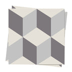 Square Indoor Vinyl Floor Peel and Stick 3D Print Vinyl Floor