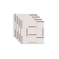 Square Indoor Vinyl Floor Peel and Stick Line Print Vinyl Floor