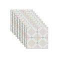 Indoor Vinyl Floor Peel and Stick Square Print Waterproof Vinyl Floor