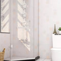 Modern Splash Protection Wallpaper Peel and Stick Mosaic Tile for Bathroom