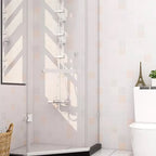 Modern Splash Protection Wallpaper Peel and Stick Mosaic Tile for Bathroom