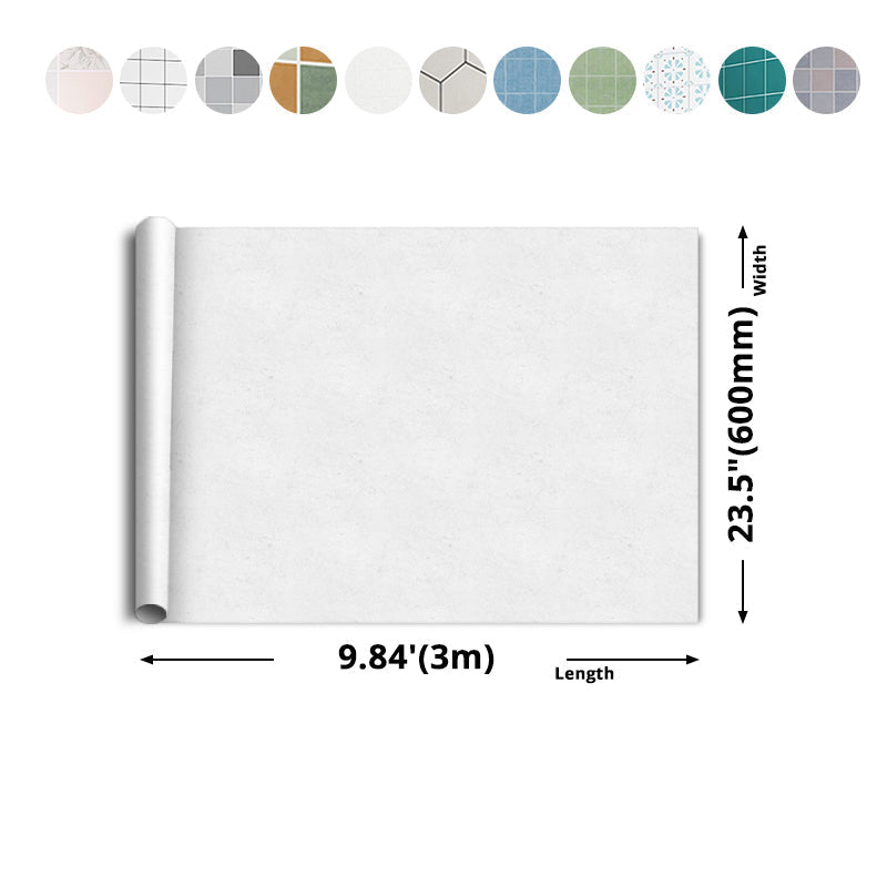 Modern Splash Protection Wallpaper Peel and Stick Mosaic Tile for Bathroom