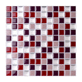 Peel-and-Stick Tile Square Stain-Resistant Mosaic Peel-and-Stick Tile for the Kitchen