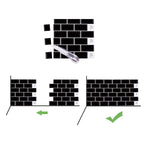 Peel-and-Stick Tile Square Stain-Resistant Mosaic Peel-and-Stick Tile for the Kitchen