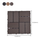 Modern plastic wood laminate deck outdoors, mold-resistant laminate