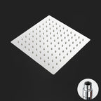 Modern Shower Head Combination Double Shower Head Stainless Steel Wall Mounted Shower Head