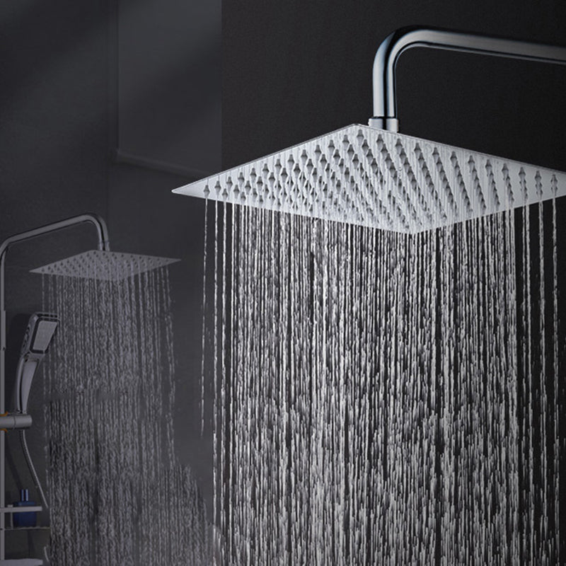 Modern Shower Head Combination Double Shower Head Stainless Steel Wall Mounted Shower Head