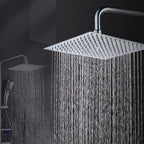 Modern Shower Head Combination Double Shower Head Stainless Steel Wall Mounted Shower Head