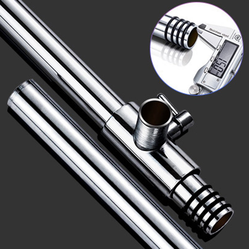 Modern Shower Head Combination Double Shower Head Stainless Steel Wall Mounted Shower Head
