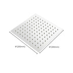 Modern Shower Head Combination Double Shower Head Stainless Steel Wall Mounted Shower Head