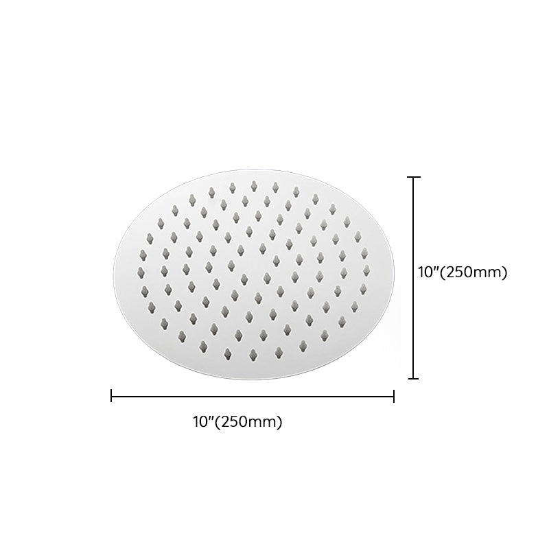 Modern Shower Head Combination Double Shower Head Stainless Steel Wall Mounted Shower Head