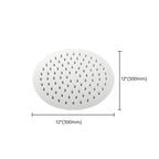 Modern Shower Head Combination Double Shower Head Stainless Steel Wall Mounted Shower Head