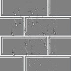 Tile Peel & Stick Rectangle Waterproof Solid Plastic Peel & Stick Subway Tile for Shower