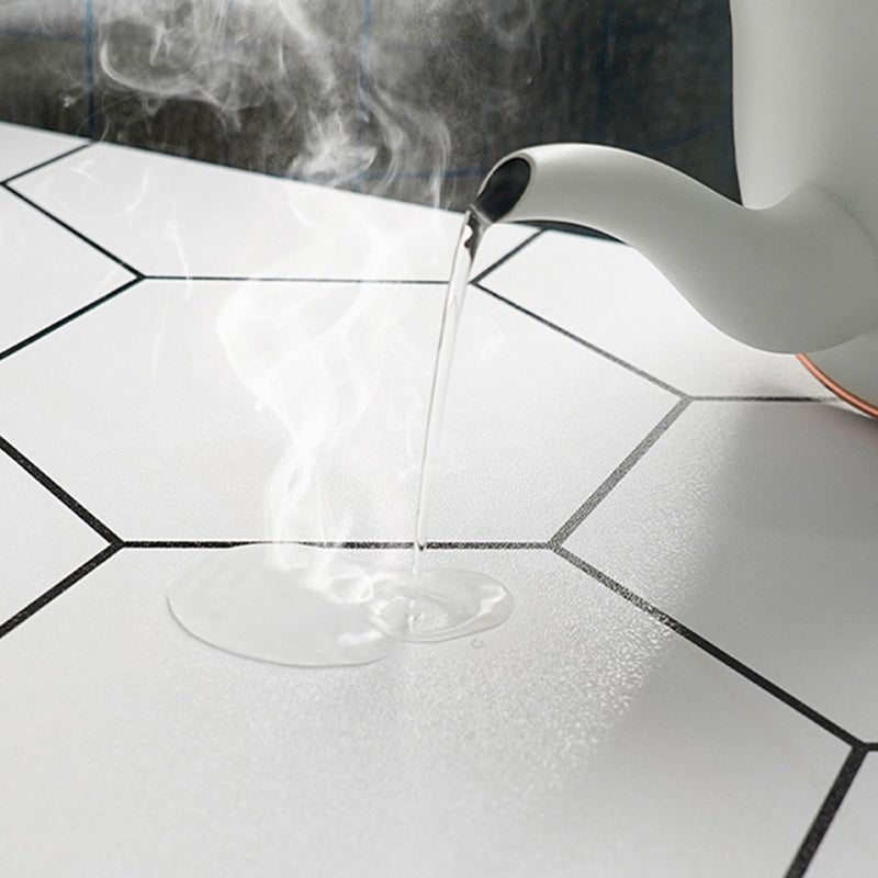 Modern Backsplash Tile Smooth Peel-and-Stick Wall Tile for the Kitchen