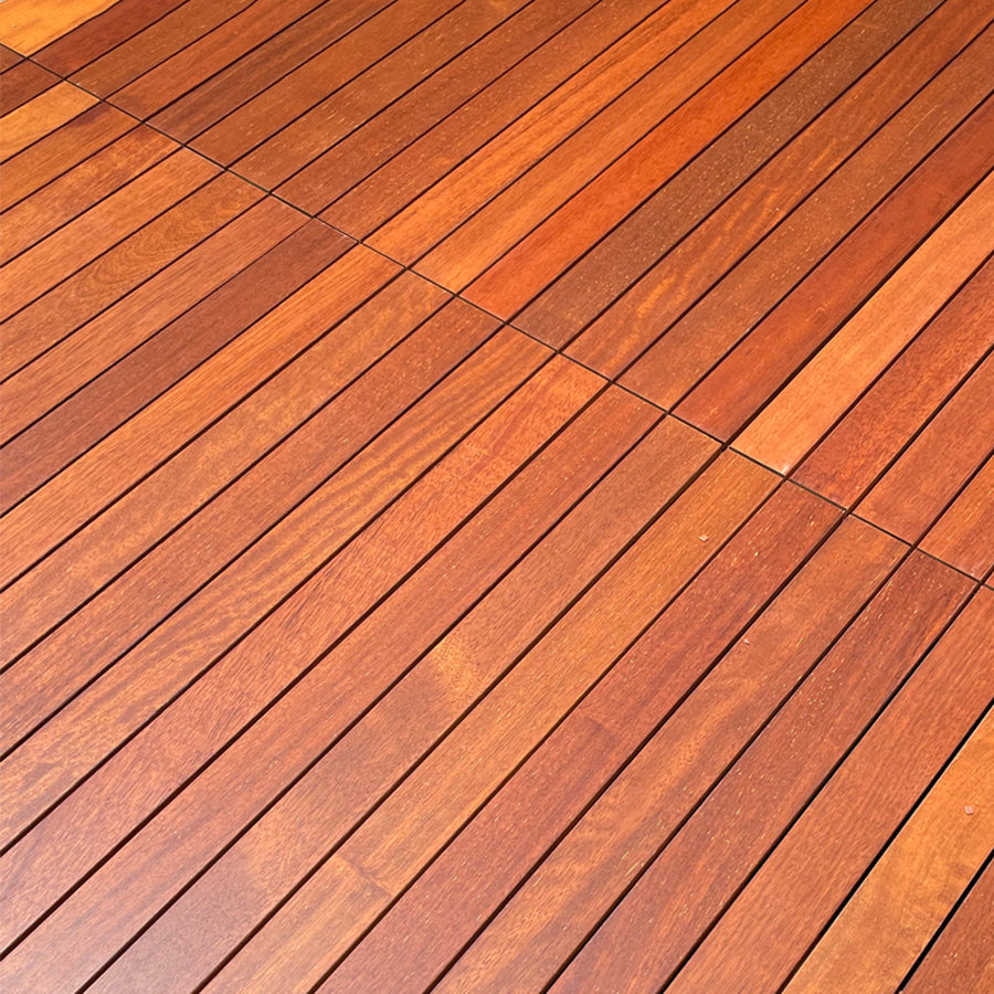 Outdoor Patio Wood Decking Interlocking Plank