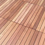 Outdoor Patio Wood Decking Interlocking Plank