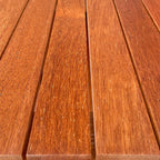 Outdoor Patio Wood Decking Interlocking Plank