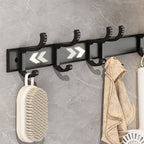 Matt Black 2-piece modern bathroom accessories as a single item or as a set with bath shelf