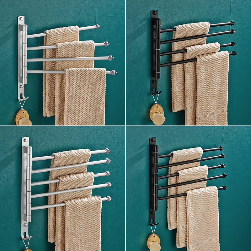 2-piece towel bar made of stainless steel Modern 13.6" B bathroom accessory set